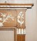 Antique Victorian Carved Pitch Pine and Gesso Fire Surround 9