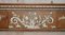 Antique Victorian Carved Pitch Pine and Gesso Fire Surround 3