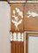 Cornice vittoriana antica in legno di pino intagliato e gesso, Immagine 13