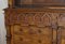 Libreria antica in stile gotico in legno di quercia intagliato a mano con cassetti, Immagine 4