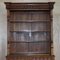 Huge Antique English Gothic Revival Hand-Carved Oak Library Bookcase with Drawers, Image 6