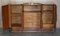 Antikes Art Deco Wurzel- Nussholz Sideboard mit Schubladen 18