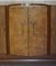 Antique Art Deco Burr Walnut Sideboard with Drawers 5