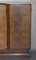 Aparador Art Déco antiguo de madera nudosa de nogal con cajones, Imagen 7