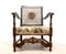 French Carved Oak Bergere Armchair, 1967 2