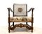 French Carved Oak Bergere Armchair, 1967 1