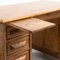 Traditional Spanish Writing Desk in Oak Wood, 1940, Image 19