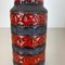 Jarrón Fat Lava de cerámica de colores de Bay Keramik, Germany, años 70, Imagen 10