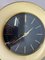 Horloge Murale Hollywood Regency en Laiton de Mauthe Electric, Allemagne, 1950s 6