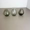 Turmalin Vases Attributed to Wilhelm Wagenfeld for WMF, Germany, 1960s, Set of 3, Image 3