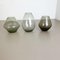 Turmalin Vases Attributed to Wilhelm Wagenfeld for WMF, Germany, 1960s, Set of 3 2