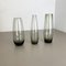Turmalin Vases Attributed to Wilhelm Wagenfeld for WMF, Germany, 1960s, Set of 3 3