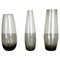 Vases en Turmalin Attribué à Wilhelm Wagenfeld pour WMF, Allemagne, 1960s, Set de 3 1