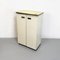 Italienischer Mid-Century Schrank aus Metall & Laminat mit Metallregalen, 1960er 2