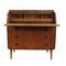 Mid-Century Roll Top Desk or Secretaire by Egon Ostergaard, Image 3