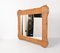 Mid-Century Italian Rectangular Mirror with Bamboo and Woven Wicker Frame, 1960s, Image 11