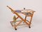 Tea Trolley or Bar Cart by Cesare Lacca for Cassina, Italy 1950s 13
