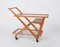 Tea Trolley or Bar Cart by Cesare Lacca for Cassina, Italy 1950s 2