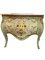 French Hand Painted Bombe Style Vanity Washstand 1