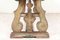 French Polychrome Painted Lyre Trestle Table, Image 12