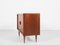 Mid-Century Danish Cabinet with Rolling Doors in Teak from Dyrlund, 1960s 3