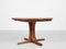 Mid-Century Danish Round Dining Table with 4 Extensions by Niels Otto Møller for Gudme 1
