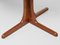 Mid-Century Danish Round Dining Table with 4 Extensions by Niels Otto Møller for Gudme, Image 10