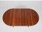 Mid-Century Danish Round Dining Table with 4 Extensions by Niels Otto Møller for Gudme 5