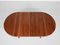 Mid-Century Danish Round Dining Table with 4 Extensions by Niels Otto Møller for Gudme, Image 5