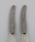 Rope Fruit Knives in Silver and Stainless Steel from Georg Jensen, Set of 2, Image 3