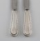 Rope Fruit Knives in Silver and Stainless Steel from Georg Jensen, Set of 2, Image 2