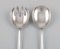 Acanthus Salat Set aus Sterling Silber von Georg Jensen, 2er Set 2