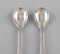 Rope Salt Spoons in Silver from Georg Jensen, 1909, Set of 2, Image 3