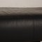 Taburete 6300 de cuero negro de Rolf Benz, Imagen 3