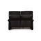 Black Leather Two-Seater Sofa with Relax Function by Ewald Schillig 8