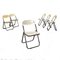 Metal Folding Chairs, 1970s, Set of 6, Image 1