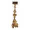 Golden Wood Candle Holder 1