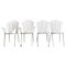French Patio Table and Chairs by Mathieu Matégot, 1950, Set of 6 7