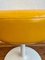 Vintage Stool with Yellow Seat Cushion on Metal Frame, 1970s, Image 6