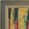 Rafael, Large Expressionist Colorful Birch Tree Landscape Painting, 1980s, Oil on Canvas, Framed 11