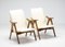 Walnut Lounge Chairs by Louis Van Teeffelen, Set of 2, Image 1