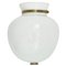 Wall Lamp in Opal Glass and Brass by Vilhelm Lauritzen for Louis Poulsen 1