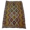 Small Anatolian Turkish Kilim Rug 8