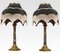 Corinthian Column Table Lamps, Set of 2 1