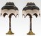 Corinthian Column Table Lamps, Set of 2, Image 1
