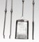 Fire Tools in Polished Steel, Set of 3, Image 2