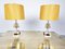 French Pineapple Table Lamps from Maison Charles, 1960s, Set of 2, Image 12