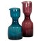 Mid-Century Swedish Vases by Kjell Blomberg for Gullaskruf, 1950s, Set of 2 1