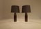 Mid-Century Modern Swedish Brutalist Table Lamps in Ceramic, 1970s, Set of 2 12