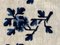 Tappeto Peking floreale blu e bianco fatto a mano, XX secolo, Cina, Immagine 4